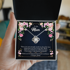 Forever Grateful - Love Knot Necklace