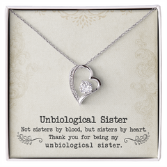 Unbiological Sister - Forever Love Necklace