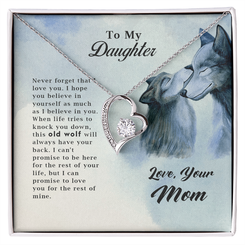 Old Wolf - Forever Love Necklace