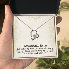 Unbiological Sister - Forever Love Necklace